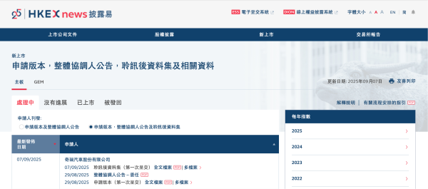 查查配官网 上市在即！奇瑞汽车通过港交所上市聆讯