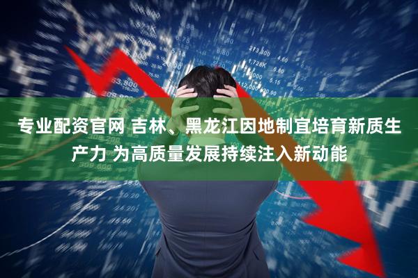 专业配资官网 吉林、黑龙江因地制宜培育新质生产力 为高质量发展持续注入新动能